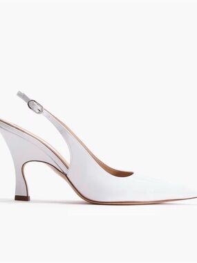 Stella McCartney x H&M White Slingback pumps heels